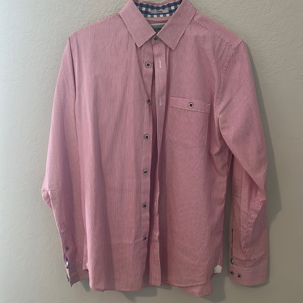 Express Fitted Dress Shirt, size Medium
